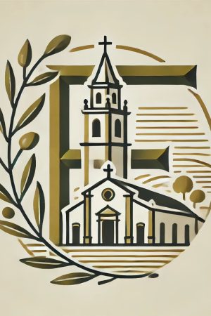 Representando igreja de Ferreira do Alentejo